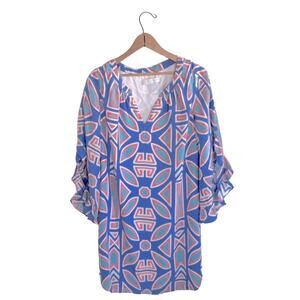 Alice & Trixie Silk Tunic Mini Dress